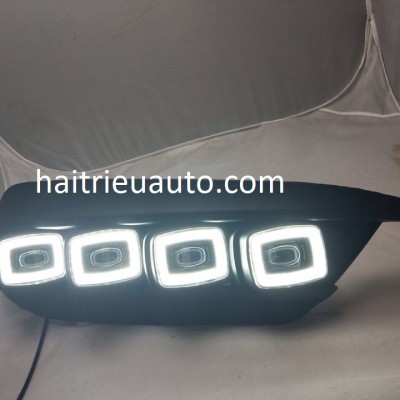 đ&egrave;n gầm civic 2018 kiểu Bugatti