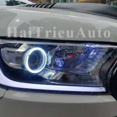 Đèn pha độ cho xe ford ranger
