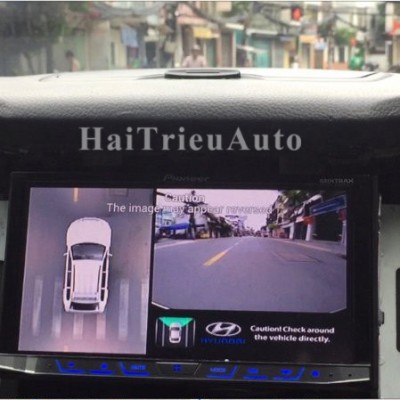 lắp Camera 360 độ cho xe oto