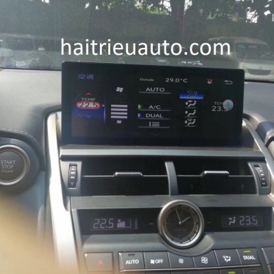 M&agrave;n h&igrave;nh android theo xe Lexus NX200T