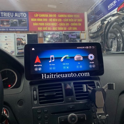 Màn hình android cho xe Mercedes C250 2010