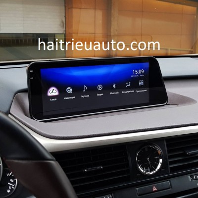 M&agrave;n h&igrave;nh android theo xe Lexus RX200