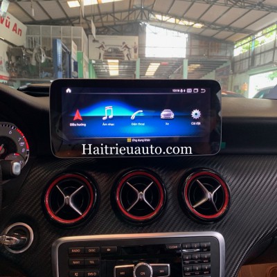 M&agrave;n h&igrave;nh android theo xe Mercedes A 250
