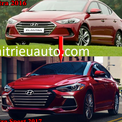 Body kít  mẫu sport Elantra