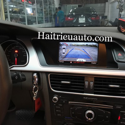 Lắp camera l&ugrave;i cho xe audi A5