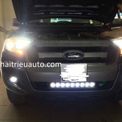 độ đèn 6D cho xe  ranger 