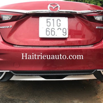 Chia đôi pô Mazda 3