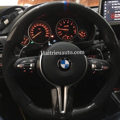 Vô lăng cacbon cho BMW 320i