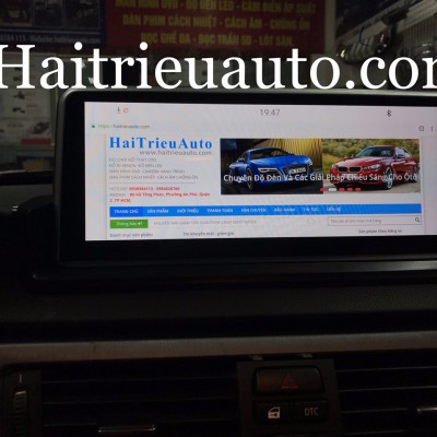 M&agrave;n h&igrave;nh android cho xe BMW 320i 