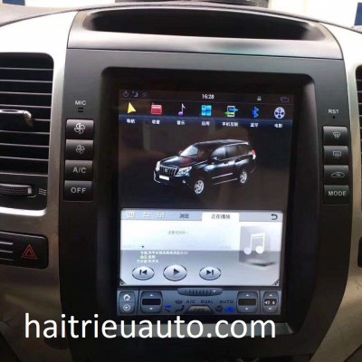 M&agrave;n h&igrave;nh tesla android theo xe Lexus GX 470 2003