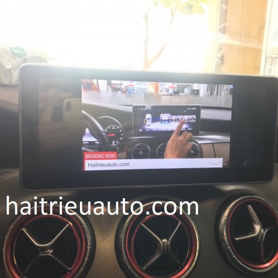M&agrave;n h&igrave;nh android theo xe Mercedes CLA 2016