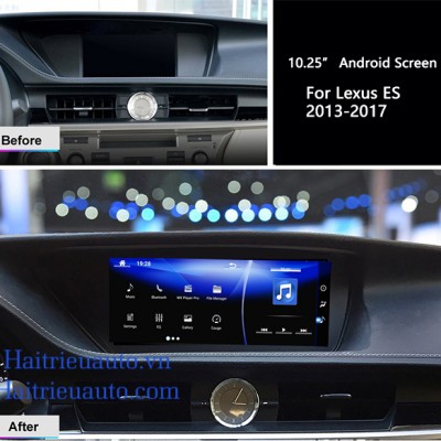 M&agrave;n h&igrave;nh android theo xe lexus ES300