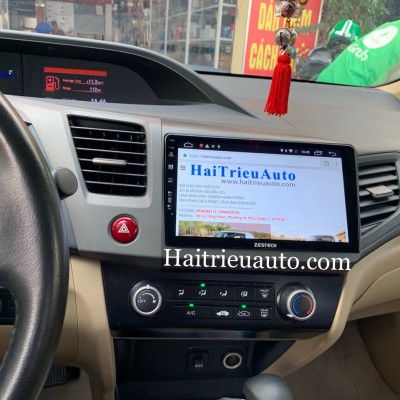 M&agrave;n h&igrave;nh android zestech theo xe honda civic 2013