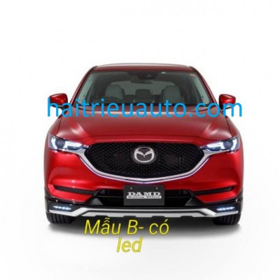 ốp cản trước sau c&oacute; đ&egrave;n led xe mazda cx5 2018