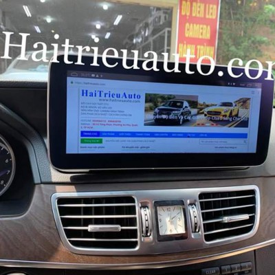M&agrave;n hinh android theo xe mercedes E200