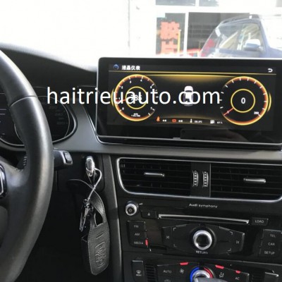 M&agrave;n h&igrave;nh android theo xe Audi A4
