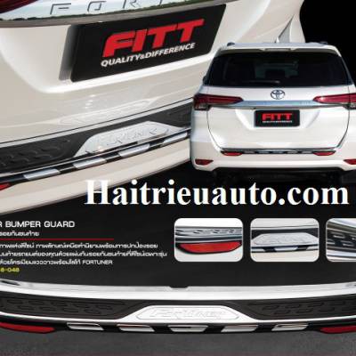 Ốp chống trầy cốp Fortuner 2017 hàng thái