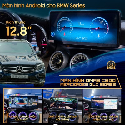 Màn hình android Omas C800 360