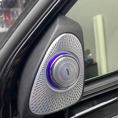 loa treble xoay 3D theo xe mercedes GLB 