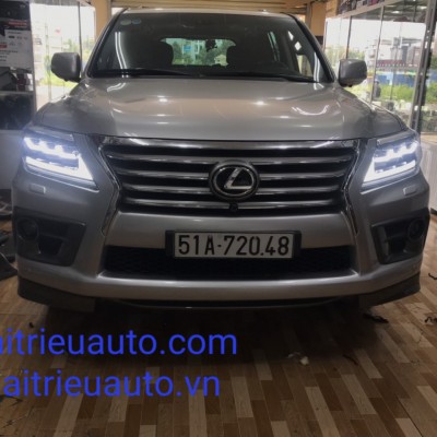 bộ đ&egrave;n pha led theo xe lexus lx570