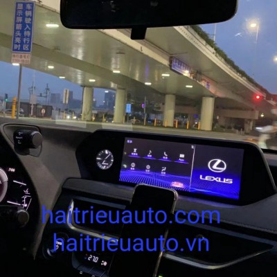 m&agrave;n h&igrave;nh android theo xe lexus ES 2019