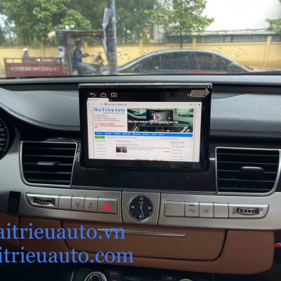 m&agrave;n h&igrave;nh android theo xe audi A8