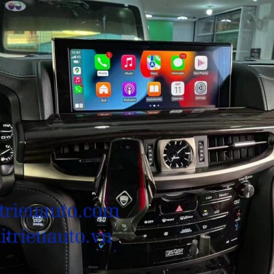 N&acirc;ng cấp m&agrave;n h&igrave;nh xe Lexus Lx570 l&ecirc;n 2020