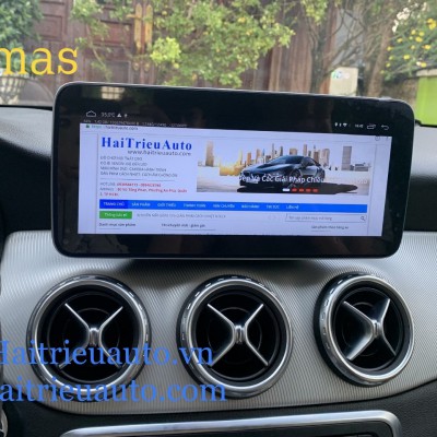 Màn hình android Omas Pro xe mercedes CLA