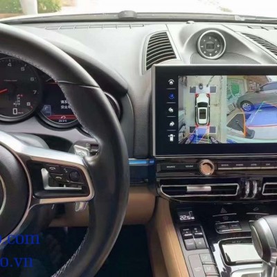 M&agrave;n h&igrave;nh android 360 Porsche Cayenne