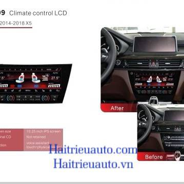Màn hình điều hoà điện tử xe BMW X5 