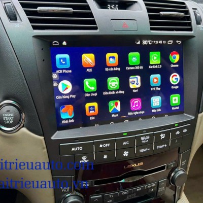 M&agrave;n h&igrave;nh android xe Lexus LS 2007-2012