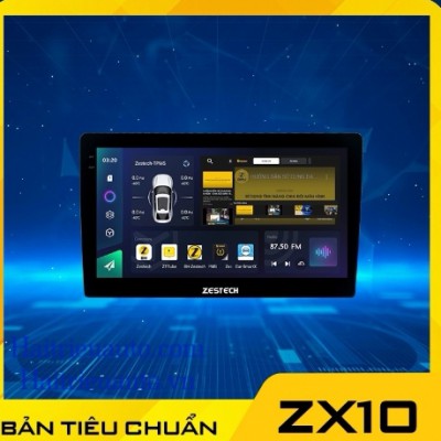 M&agrave;n h&igrave;nh android Zestech ZX10 ti&ecirc;u chuẩn