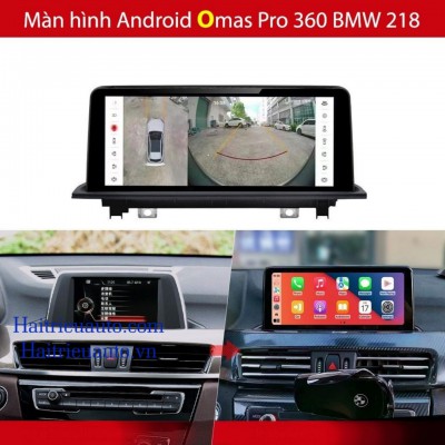 M&agrave;n h&igrave;nh android Omas 360 xe BMW 118