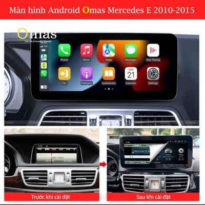 M&agrave;n h&igrave;nh android Omas xe mercedes E