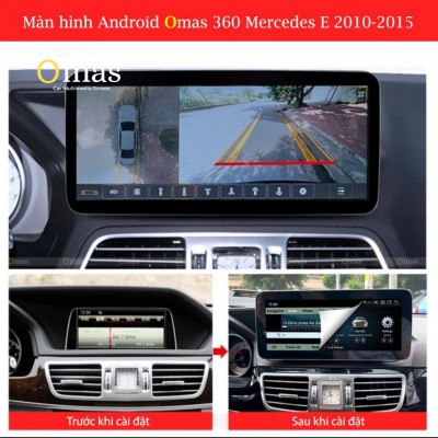 Màn hình android Omas 360 xe mercedes E