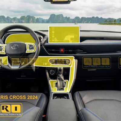 Dán nội thất PPF xe Toyota Yaris