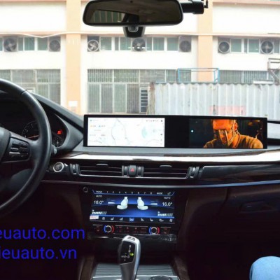 Màn hình android dài xe BMW X5 