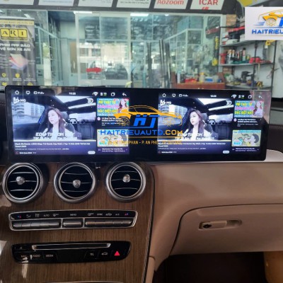 Màn hình android Omas A11 xe mercedes GLC 