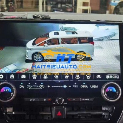 Màn hình android xe toyota alphard 