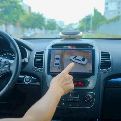 Màn hình andorid Omas M6 xe Kia Sorento