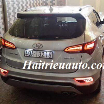 Đ&egrave;n led gầm sau xe Hyundai Santafe