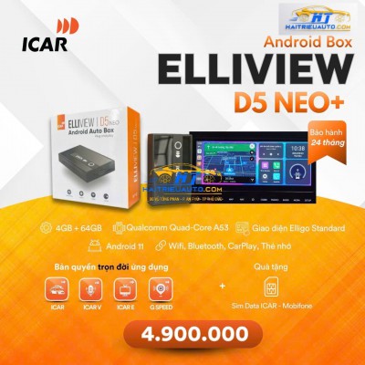 Android Box ICAR Elliview D5 NEO+
