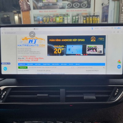 M&agrave;n h&igrave;nh android xe peugeot 3008