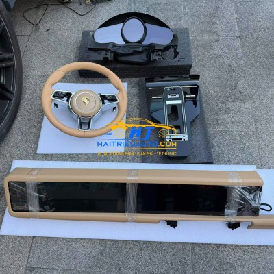 N&acirc;ng cấp nội thất xe porsche Cayenne l&ecirc;n 2020