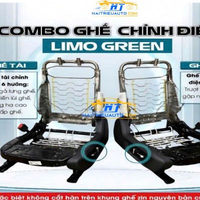Ghế chỉnh điện xe Vinfast Limo Green