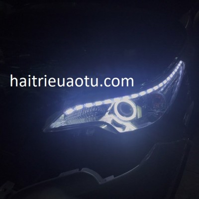 độ đèn led cho xe fortuner 2017