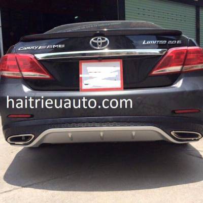 độ ốp chia đôi pô cho xe camry 2010
