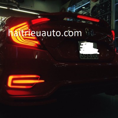 đèn led gầm sau cho xe honda civic 2017