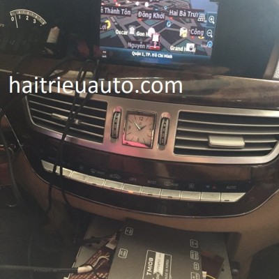Lắp vietmap cho xe Mercedes S550