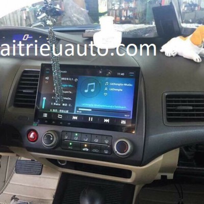 M&agrave;n h&igrave;nh android zulex theo xe Honda CIVIC 2010